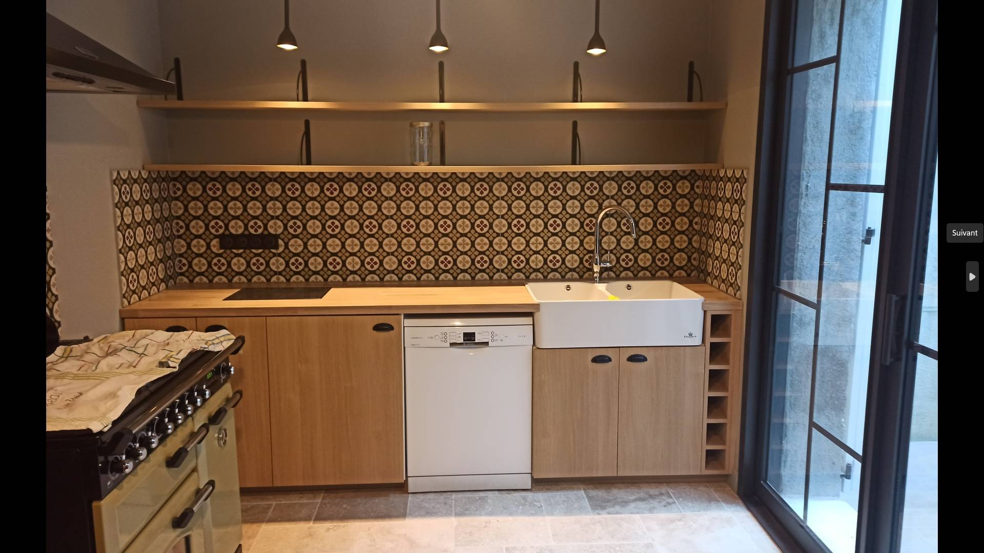 Fabrication et pose de cuisine sur mesure avec plan de travail  sur Pessac en Gironde