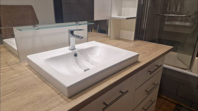 Conception, fabrication et pose de salle de bain 